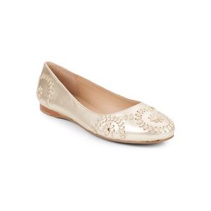 Jack Rogers Gold Ballet Flats Size 6